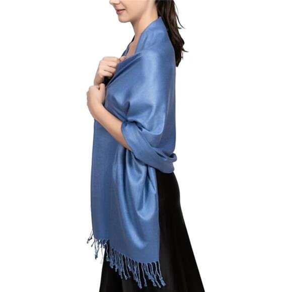 Pashmina Scarf for Women, Shawls and Wraps for Evening Dresses - Picture 7 of 7